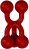 červená